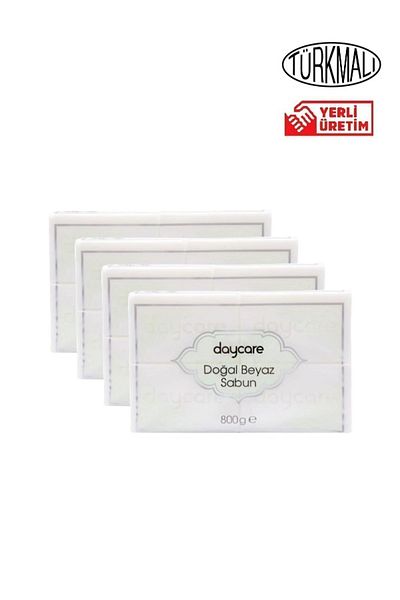 Daycare 800 Gr Natural White Soap - X 4 Pieces