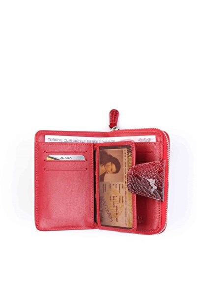 Aka Deri Leather Women's Wallet 402 71