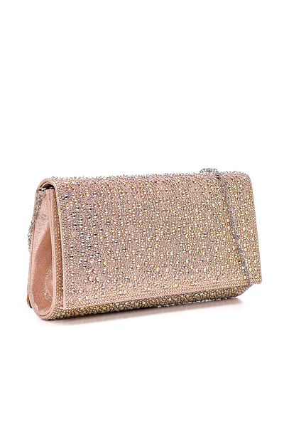 Sofia Baldi Pink Satin Women's Bag - Nunu