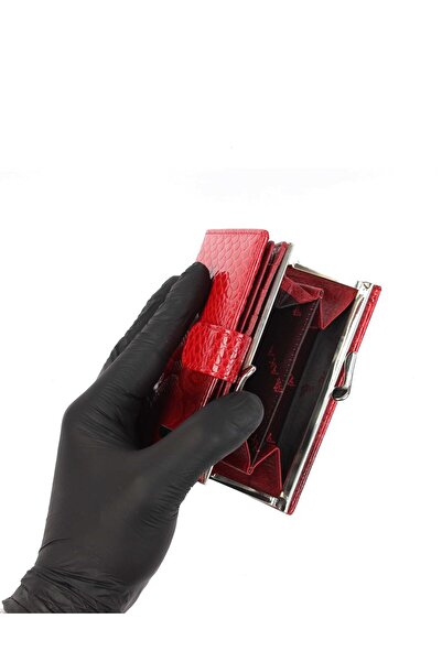 Aka Deri Women's Leather Wallet - Model 410 71