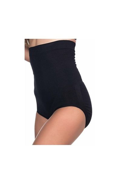 Momslab Women's Black High Waist Slip Corset