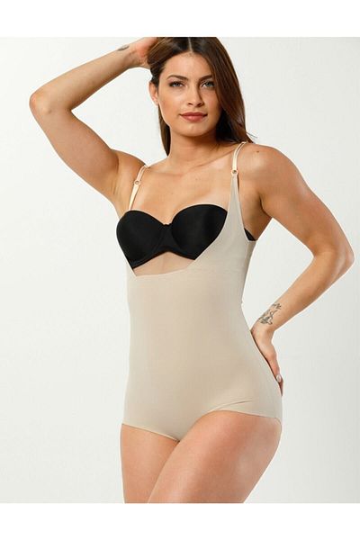 Momslab Women's Skin Chest Supported Body Size 2 Slimming Ghost Corset