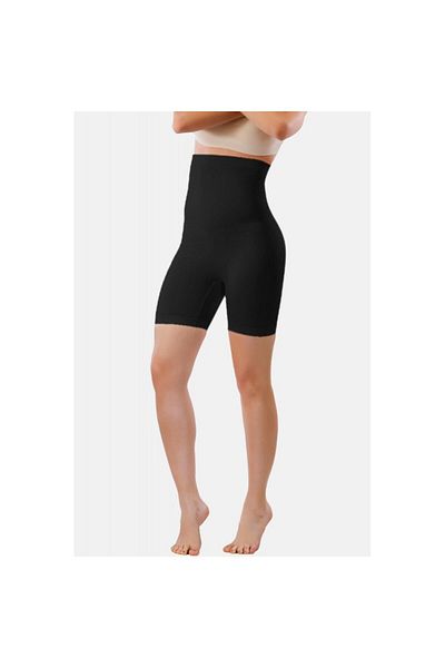 Momslab Women's - Size 1 Slimming Effect Gathering Shorts Corset, Leg Bottom Abdominal Basen Hip