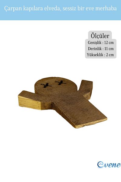 Evene Door Stopper Gold Antique Color Decorative Door Holder Stopper Model 3