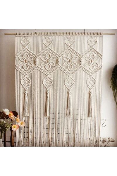 TrendSende Makrome Kapı Perdesi(200*200)