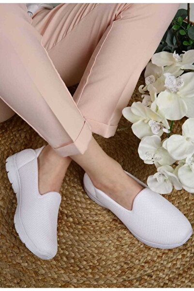 expres moda حذاء راقصة الباليه الرياضي اليومي ذو النعل المرن من Faylon ذو شبك...