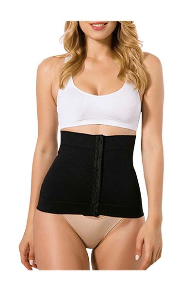 Momslab Women's Waist Corset with Black Agraph