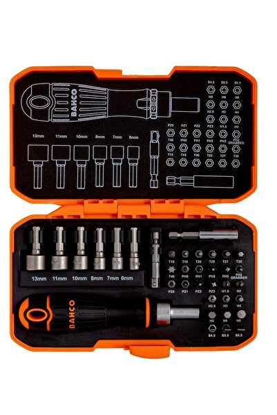 Bahco 36 Parça Bit Seti
