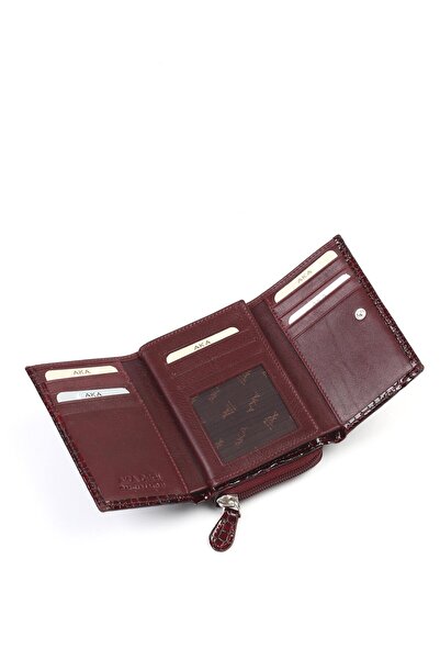 Aka Deri Leather Women's Wallet 467 65