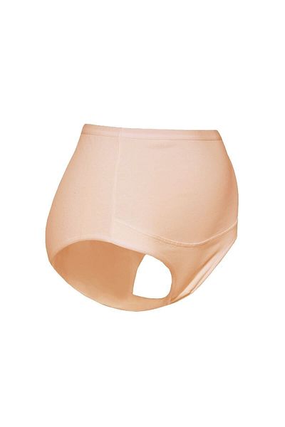 Momslab Women's Cotton Maternity Panties Skin