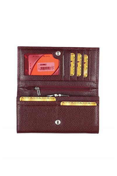 Aka Deri Leather Women's Wallet 443 70