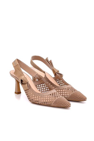 Sofia Baldi Hıra Cappuccino Knitwear Women's Stiletto & Evening Dress