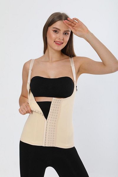 Momslab Strappy Latex Corset After Pregnancy