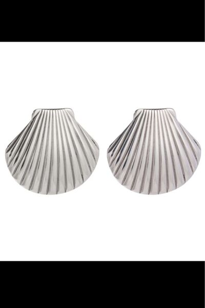 KYOLA DESİGN أقراط ذهبية من قذيفة البحر