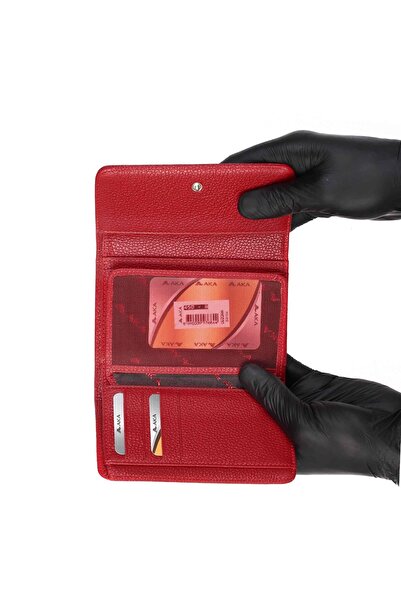 Aka Deri Genuine Leather Women's Wallet (450-8)