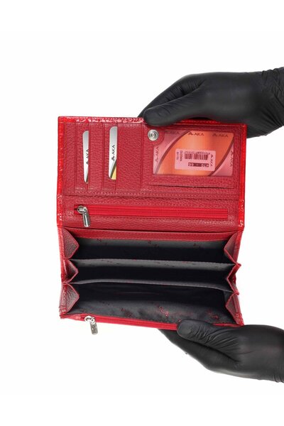 Aka Deri Leather Women's Wallet 470 66