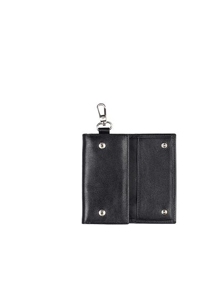Aka Black Leather Keychain - 006 1 Model
