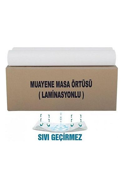 MedikalSağlık Inspection Table Stretcher Cover Laminated 50 Mt X 1 Roll