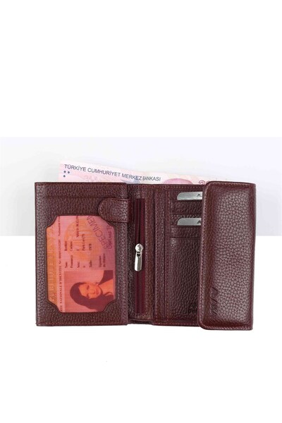 Aka Deri Leather Women's Wallet 445 70