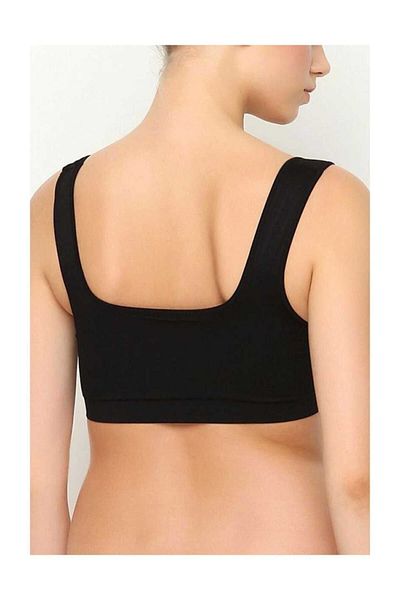 Momslab 2411 Seamless Covered Bustier - black