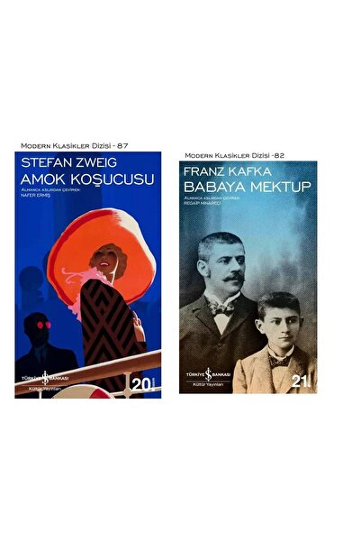 TÜRKİYE İŞ BANKASI KÜLTÜR YAYINLARI Amok Koşucusu Stefan Zweig - Babaya Mektu...