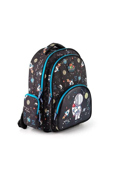 Me Çanta Geantă de școală primară cu model astronaut și cutie de prânz
