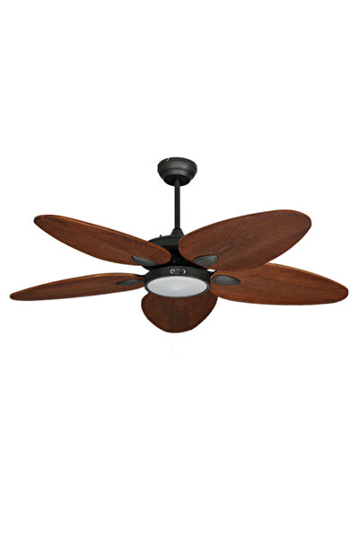 Alsanfan Galata Antrasit Motor Koyu Kahverengi Kanat V2 Aydınlatma Uzaktan Ku...