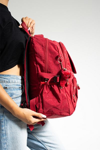 GP GUES POLO Unisex School Backpack - Crinkle Waterproof Fabric, Large Size, for Junior High School College cty-lbn-301