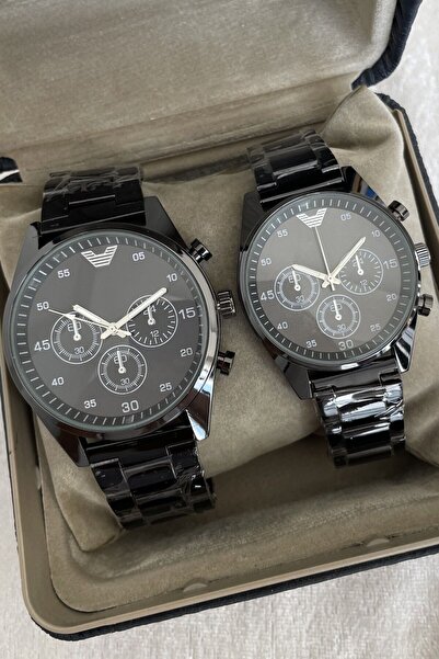 Leerybee Özel Kutulu 2 Adet Sevgili Kol Saatleri Çiftlere Hediye Doğum Günü Y...