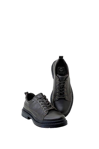 grado Men's Winter Genuine Leather Shoes - Brown 4806
