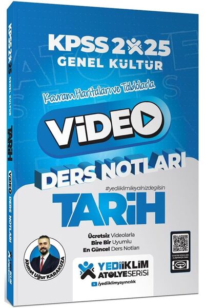 Yediiklim Yayınları Yediiklim Yayınları 2025 KPSS Genel Kültür Atölye Tarih V...