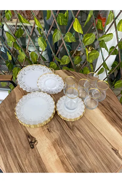 GÜRCÜGLASS Lace 18 Prç Tea Enjoyment