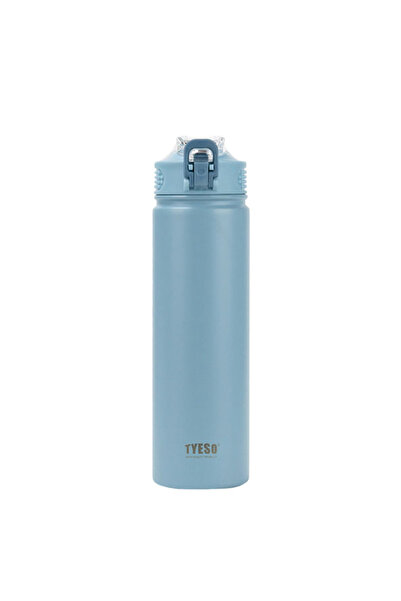 Tyeso 750ml Stainless Steel Thermos with Hidden Straw - Active Color