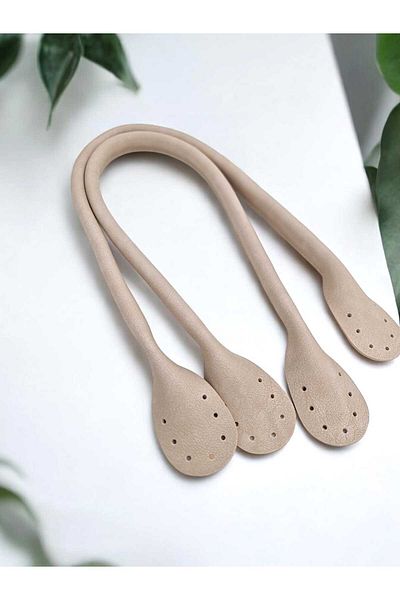 ÜNSALAN HOBİ Pelikan Model 70cm Quality Leather Bag - Handle