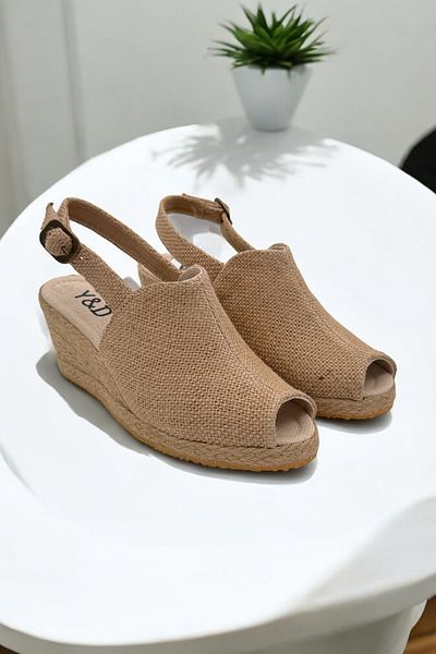 Y&D Shoes Sandale de in deschis - Toc pană vârf deschis