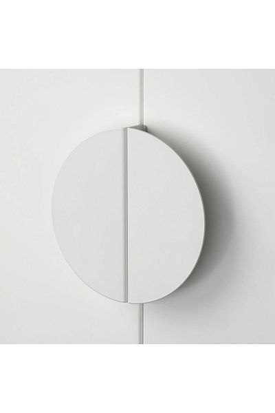 IKEA BEGRIPA mâner alb 130 mm 2 buc