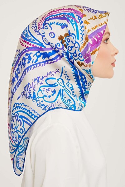 Armine Sura ipek Eşarp %100 Pure Silk 9037 54