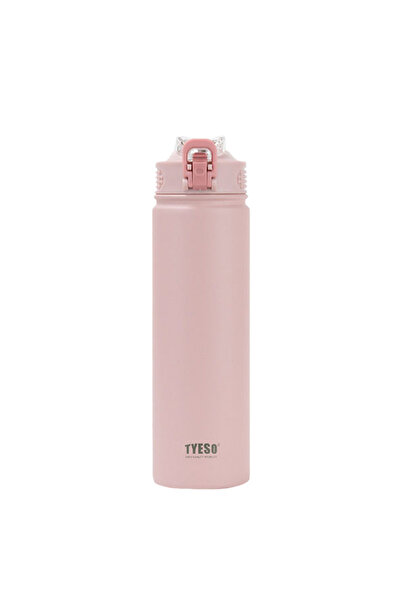 Tyeso 750ml Stainless Steel Thermos with Hidden Straw - Active Color