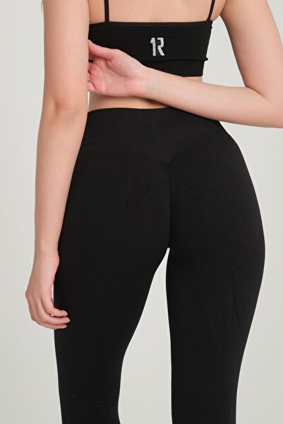 gymhams Siyah Kalçası Büzgülü Gymhams(BASKISIZ) Kalça Şekillendirici Push Up ...