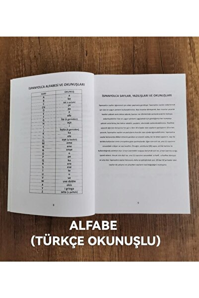 TEK Başına İspanyolca, A1 - C2 Tüm seviyeler, 3000 kelime öğrenme kitabı, Okunuşlu, Başlangıç seviyesi