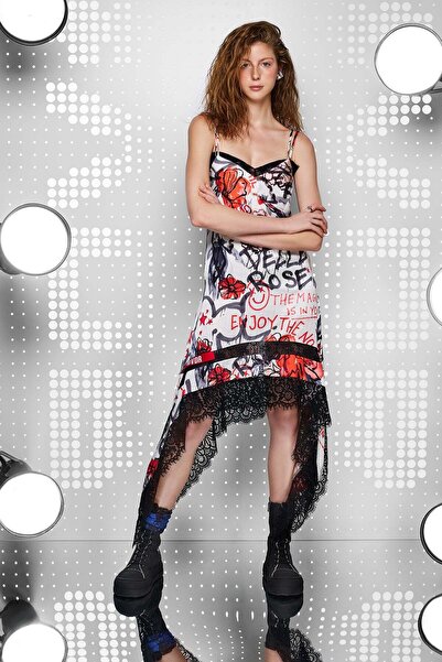 #vdr viadellerose Multicolored Dress 15318
