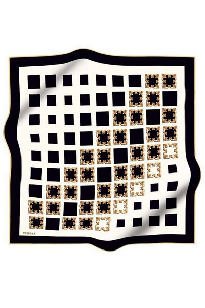 Vissona Μεταξωτό φουλάρι Tivil 12351-01-03