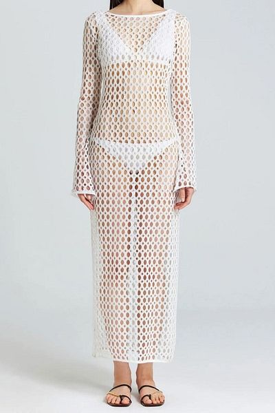 Edela Mesh Beach Dress Edl-2529