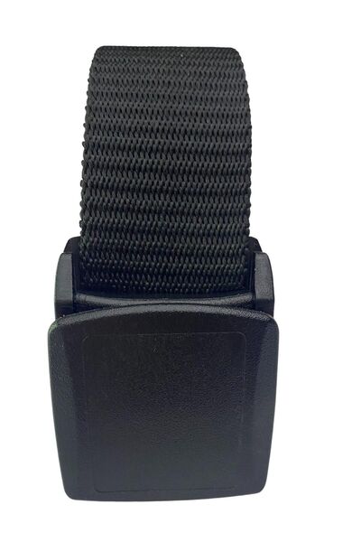 Combat Tactical Black Tactical Sports Belt - Jeans and Canvas Suitable, Buckle - 069