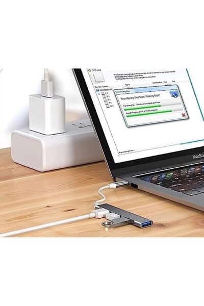 ecocenter Usb Grişli Usb Çoklayıcı, Usb - 4 Usb Girişli Usb Çoğaltıcı, Usb Hub Usb 3.0 4-port Hub