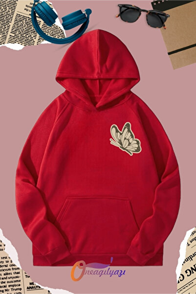 oneagılyazı Hanorac Butterfly B cu imprimeu Sweat tricou pentru femei și fete