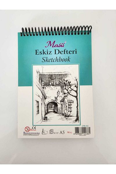 Masis دفتر رسم مقاس A5 50YP 90Gr