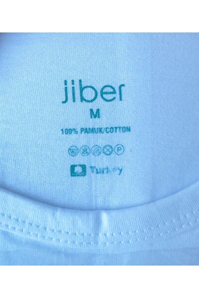 Jiber Men's Undershirt - Zero Sleeve, Zero Collar, 100% COTTON