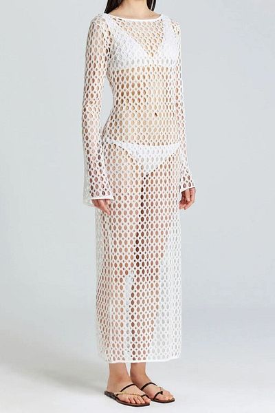 Edela Mesh Beach Dress Edl-2529