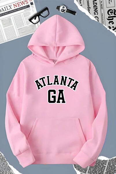 oneagılyazı Atlanta Ga - Printed Hooded Sweatshirt